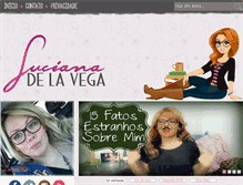 Tablet Screenshot of lucianadelavega.com